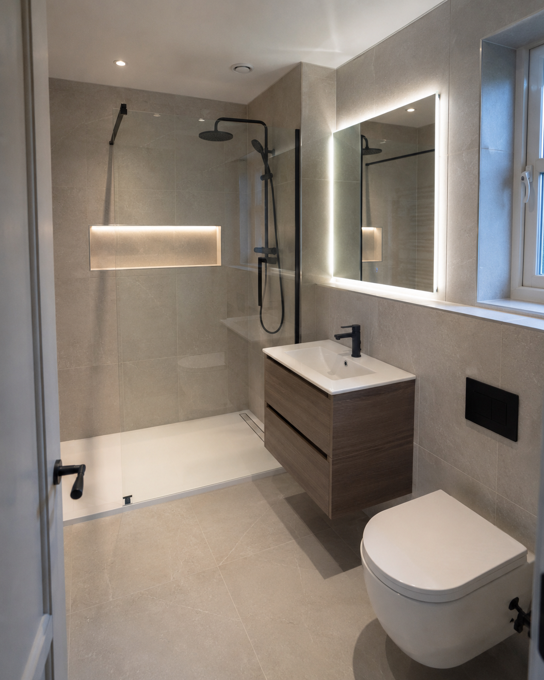Modern bathroom design example